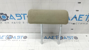 Rear central headrest Toyota Prius V 12-17 beige velor, for cleaning