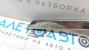 Upper front left door molding for Subaru Legacy 15-19, chrome, scratches, dent