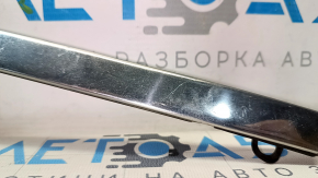 Upper front left door molding for Subaru Legacy 15-19, chrome, scratches, dent