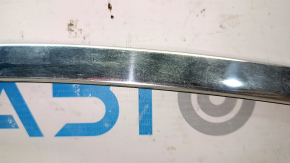 Upper front left door molding for Subaru Legacy 15-19, chrome, scratches, dent