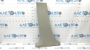 Lower left center pillar trim for Toyota Prius V 12-17 beige, scratches