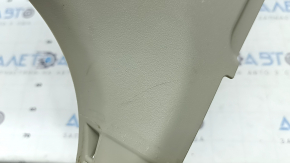Lower left center pillar trim for Toyota Prius V 12-17 beige, scratches