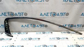 Upper rear right door molding for Honda Accord 13-17, chrome, scratches, small nicks from the inside