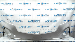 Front bumper, bare, Chevrolet Equinox 22-24, white, crack in mount