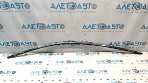 Upper front right door molding for Nissan Altima 13-18, chrome, scratches, dent