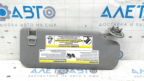 Left visor for Chevrolet Equinox 22-24, gray, without hook, for cleaning