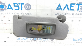 Right visor for Chevrolet Equinox 22-24, gray, without hook, for cleaning