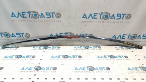 Upper front left door molding Nissan Murano z52 15-24 chrome, scratches, dent