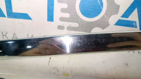 Upper front left door molding Nissan Murano z52 15-24 chrome, scratches, dent