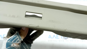 Toyota Prius V 12-17 trunk opening trim, beige, scratches, plastic turned white, needs cleaning