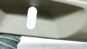 Toyota Prius V 12-17 trunk opening trim, beige, scratches, plastic turned white, needs cleaning