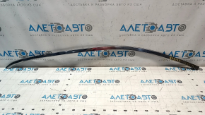 Upper front left door molding Infiniti JX35 QX60 13-20 chrome, scratches, bent