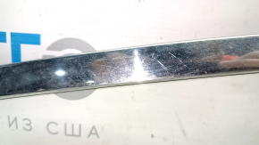 Upper front left door molding Infiniti JX35 QX60 13-20 chrome, scratches, bent