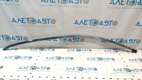 Upper front left door molding Infiniti JX35 QX60 13-20 chrome, scratches, bent