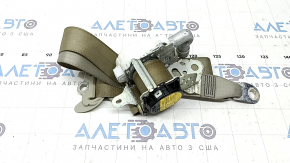 Driver's seat belt for Toyota Prius V 12-14, beige, water damaged, does not unwind, dry cleanable