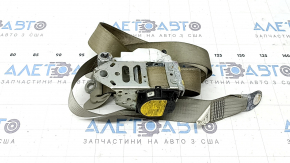 Driver's seat belt for Toyota Prius V 12-14, beige, water damaged, does not unwind, dry cleanable