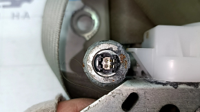 Driver's seat belt for Toyota Prius V 12-14, beige, water damaged, does not unwind, dry cleanable