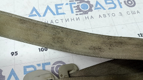 Driver's seat belt for Toyota Prius V 12-14, beige, water damaged, does not unwind, dry cleanable