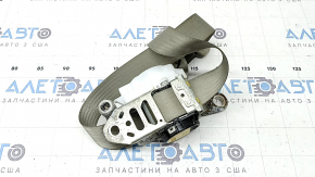 Passenger seat belt for Toyota Prius V 12-14 beige, water-resistant, dry-cleanable