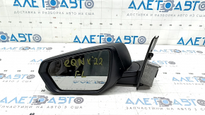 Left side mirror assembly Chevrolet Equinox 18-24, 7 pins, heated, BSM, structure