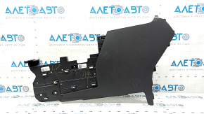 Left rear center console side trim panel, black, Chevrolet Equinox 18-24