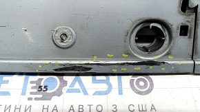 Left side sill for Toyota Prius V 12-17, blue, scratched, dented, broken