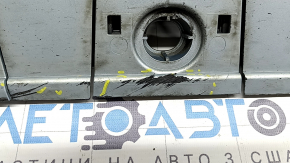 Left side sill for Toyota Prius V 12-17, blue, scratched, dented, broken