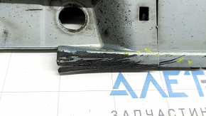 Left side sill for Toyota Prius V 12-17, blue, scratched, dented, broken