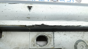 Left side sill for Toyota Prius V 12-17, blue, scratched, dented, broken