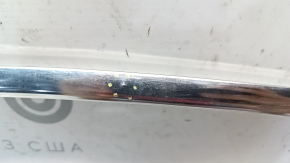 Upper front right door molding for Toyota Camry v55 15-17 USA, chrome, scratches, dent from inside