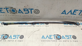 Upper rear left door molding for Toyota Camry v55 15-17 USA, chrome, scratches, dent from the inside
