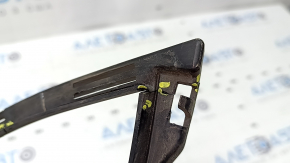 Lower grille of the front bumper BMW X3 G01 18-21 without radar, black gloss, broken, cracked