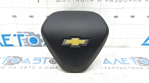 Black steering wheel airbag for the Chevrolet Equinox 18-24.