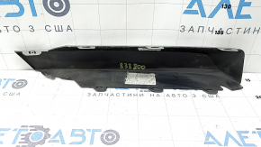 BMW X3 G01 18-21 front bumper lower grille trim, right, gray, bumps, sand