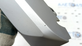 BMW X3 G01 18-21 front bumper lower grille trim, right, gray, bumps, sand