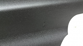Left front center console side trim panel for Chevrolet Equinox 18-24, black, scratched