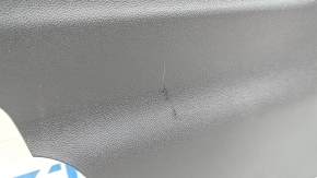Right front center console side trim panel for Chevrolet Equinox 18-24, black, scratched