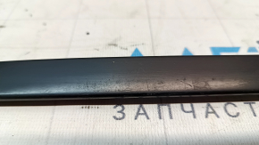 Upper rear right door molding for Nissan Leaf 13-17 matte, scratches, missing fasteners
