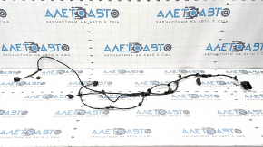 BMW X3 G01 18-21 front bumper wiring to the amplifier, shock sensors, signals, and blinds
