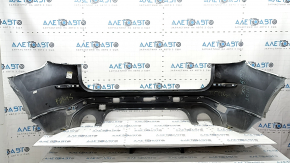 Bare rear bumper BMW X3 G01 18-21 X-Line without parking sensors, under a towbar, white, scratched, pressed