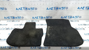 Set of floor mats for BMW X3 G01 18-21, cloth, black, dry-cleanable