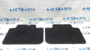 Set of floor mats for BMW X3 G01 18-21, cloth, black, dry-cleanable