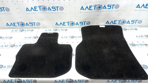 Set of floor mats for BMW X3 G01 18-21, cloth, black, dry-cleanable