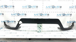 BMW X3 G01 18-21 front bumper lip, structure, without parking sensors, non-factory holes, broken mount, scratches