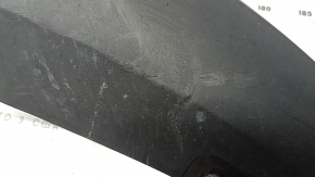 BMW X3 G01 18-21 front bumper lip, structure, without parking sensors, non-factory holes, broken mount, scratches