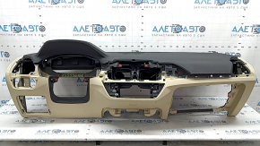 BMW X3 G01 18-21 black and beige dashboard with AIRBAG, without projection, for cleaning