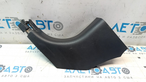 Nissan Murano z52 15-24 black, worn front pillar trim, lower left