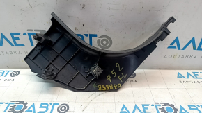 Nissan Murano z52 15-24 black, worn front pillar trim, lower left