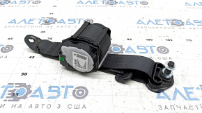 Chevrolet Equinox 21-24 rear right seat belt, black