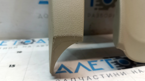 Knee pad driver Acura TLX 15-17 beige, plastic turned white